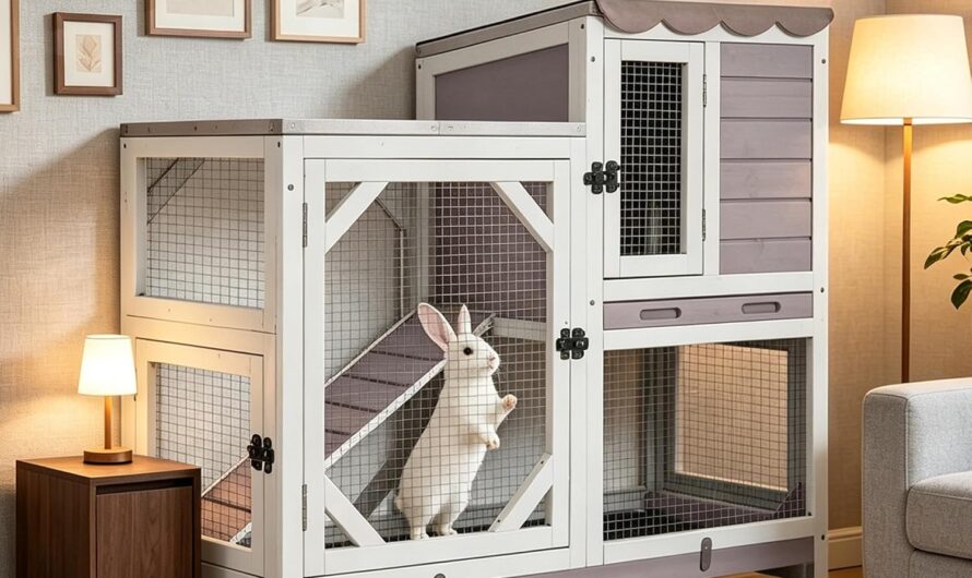 The Ultimate Guide to the GUTINNEEN Duplex Rabbit Hutch: A Safe Haven for Your Furry Friends